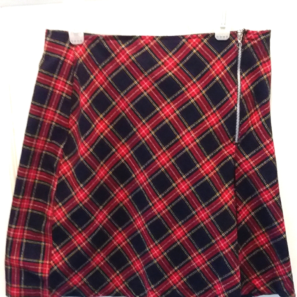 Girls Plaid Skirt by Rachel's Kids Sz 18